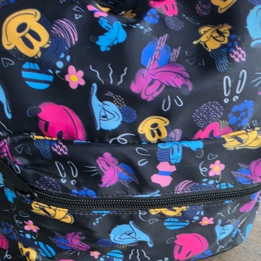 Mini backpack Mickey Mouse and the gang / Disney Backpack /neon doodle